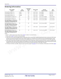 ISL23418WFUZ-TK Datenblatt Seite 3