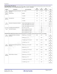 ISL23418WFUZ-TK Datenblatt Seite 5