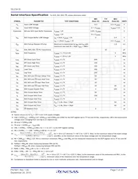 ISL23418WFUZ-TK Datenblatt Seite 7