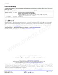 ISL23418WFUZ-TK Datasheet Pagina 18