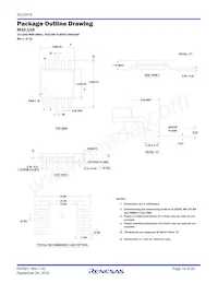 ISL23418WFUZ-TK Datasheet Pagina 19