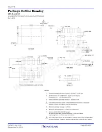 ISL23418WFUZ-TK Datasheet Pagina 20