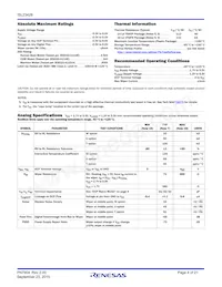 ISL23428UFRUZ-T7A Datenblatt Seite 4