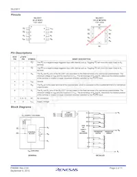 ISL23511WFRU10Z-TK Datasheet Pagina 2