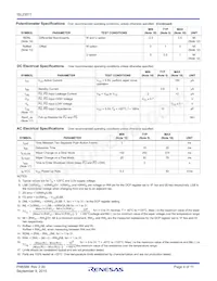 ISL23511WFRU10Z-TK Datasheet Pagina 4