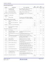 ISL90727WIE627Z-T7A Datenblatt Seite 4