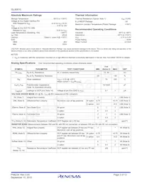 ISL90810WAU8Z-TK Datasheet Pagina 3