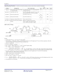 ISL90810WAU8Z-TK Datasheet Pagina 5