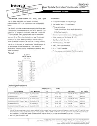 ISL90840WIV2027ZT2 Datasheet Copertura