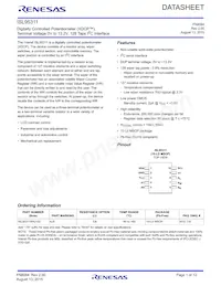 ISL95311UIU10Z-TK Datasheet Copertura