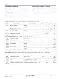 ISL95311UIU10Z-TK Datenblatt Seite 3