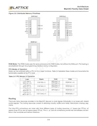 LCMXO640E-5F256C Datasheet Page 9
