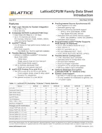 LFE2M70SE-7F900C Datasheet Page 2