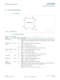 LPC2388FBD144 Datasheet Page 5