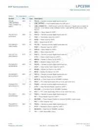 LPC2388FBD144 Datasheet Page 7