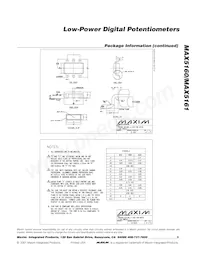 MAX5161LEZT+TG05 Datenblatt Seite 9