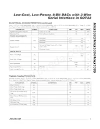 MAX5385EUT+TG52 Datasheet Pagina 3