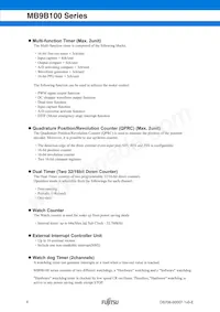 MB9BF104NPMC-G-JNE1 Datenblatt Seite 4