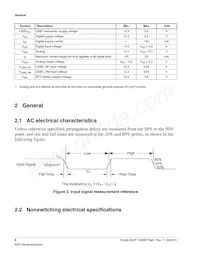 MK22FN128VLH10R Datasheet Page 6