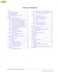MKL43Z128VMP4 Datasheet Page 3