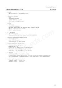 ML610Q178-NNNGAZ0AAL Datasheet Page 2