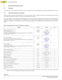 MM912F634CV2AER2 Datasheet Pagina 10