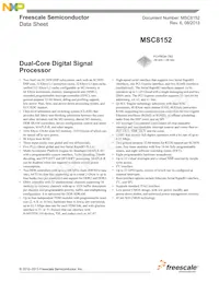 MSC8152TAG1000B Datenblatt Cover