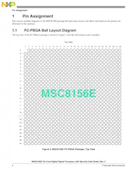 MSC8156ESVT1000B Datasheet Page 4
