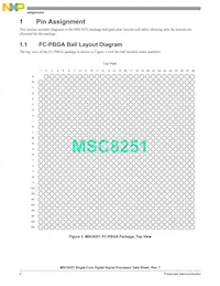MSC8251TAG1000B Datasheet Pagina 4