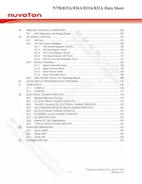 N79E825ADG數據表 頁面 3