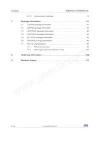 STM32F031C6T7TR Datasheet Pagina 4