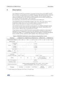 STM32F031C6T7TR Datasheet Pagina 9