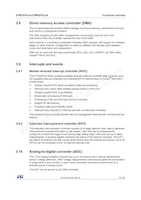 STM32F031C6T7TR Datasheet Pagina 15