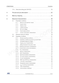 STM32F038C6T7 Datasheet Pagina 3