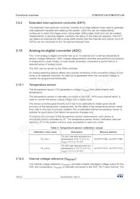 STM32F071V8T7 Datenblatt Seite 18