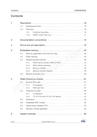 STM32W108C8U64TR Datasheet Page 2