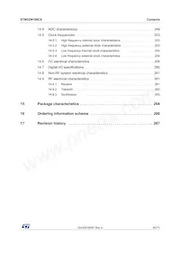 STM32W108C8U64TR Datasheet Pagina 9