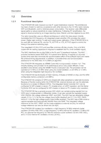 STM32W108C8U64TR Datenblatt Seite 16