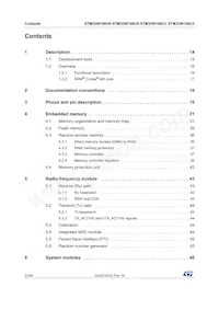 STM32W108CCU74TR Datasheet Pagina 2