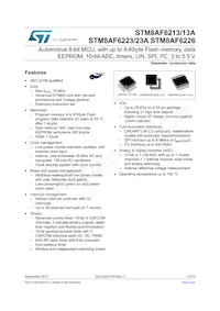 STM8AF6246ITCX Datasheet Copertura