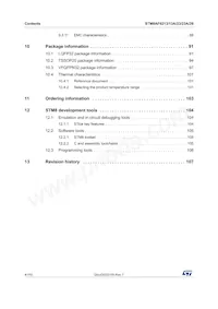 STM8AF6246ITCX Datasheet Pagina 4