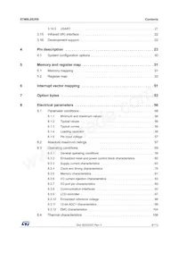 STM8L052R8T6TR Datasheet Pagina 3