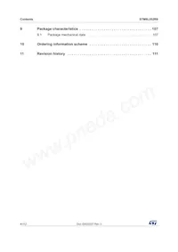 STM8L052R8T6TR Datasheet Pagina 4