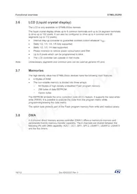 STM8L052R8T6TR Datasheet Pagina 18