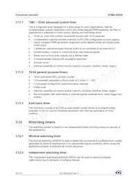 STM8L052R8T6TR Datasheet Pagina 20