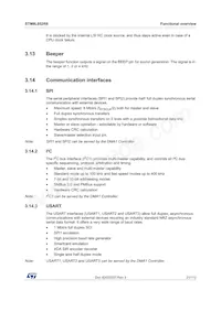 STM8L052R8T6TR Datasheet Pagina 21