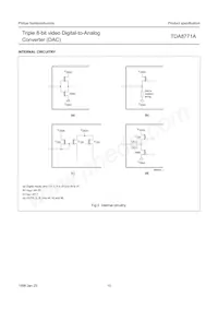 TDA8771AH/C1 Datasheet Pagina 10