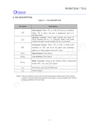 WMS7111100P Datasheet Page 6
