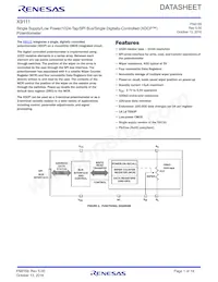 X9111TV14I-2.7T1 Datasheet Copertura