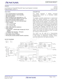 X9250TS24IZ-2.7T2 Datasheet Copertura